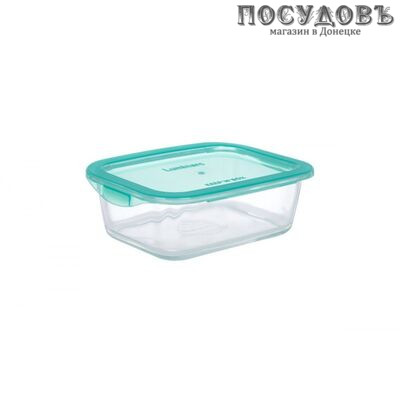Luminarc Keep'n Box P5518 контейнер с пластиковой крышкой, стекло упрочненное, 175×130×60 мм, 820 мл