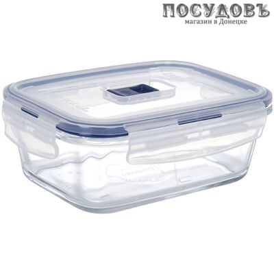 Luminarc Pure Box Active H7677/P3548 контейнер с герметичной крышкой, прямоугольный, стекло, 1220 мл