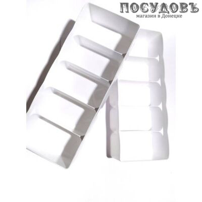 HITT Smart Storage H-ORG002 органайзер, 5-секционная, пластик, цвет светло-серый, 1 шт.