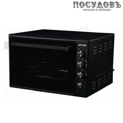 Optima OFC-75BL печь электрическая 1650 Вт 75,0 л, с конвекцией, с грилем, черный