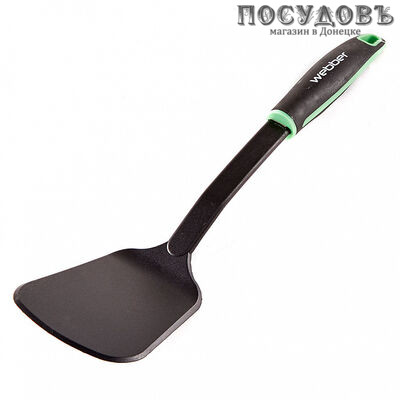 Webber Classic Oregano BE-1160N, лопатка, 330×80×40 мм, нейлон, цвет черный с зелёным, на блистере 1 шт.
