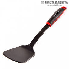Webber Classic Oregano BE-1160N, лопатка, 330×80×40 мм, нейлон, цвет черный с красным, на блистере 1 шт.