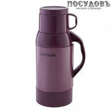 Webber 22011/18 термос, колба стеклянная 1000 мл, цвет фиолетовый