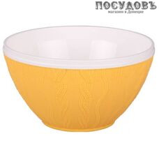 Альтернатива Меланж М7049 салатник, полипропилен мм, 1450 мл