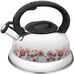 Webber BE-0522 чайник со свистком, 3 л, сталь нержавеющая, цвет: сатин, 1 шт. Webber BE-0522 чайник со свистком, 3 л, сталь нержавеющая, цвет: сатин, 1 шт.