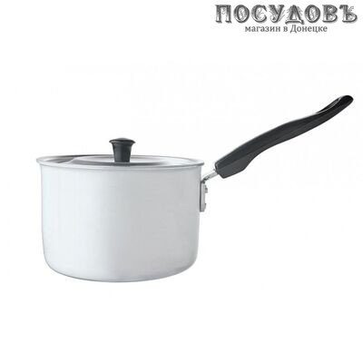 Демидовский МТ-074 Scovo ковш с крышкой 1,5 л, алюминий штампованный, 2 пр.