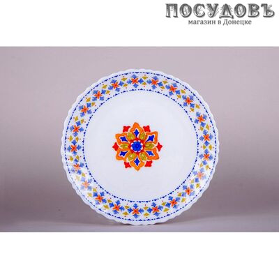 Коралл Turkish Tile BY23LHP75-5 тарелка обеденная 190 мм без упаковки 1 шт.