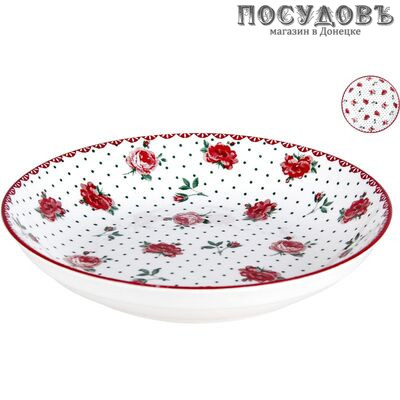 Коралл Английский ситец TC23006207 HCS-922 тарелка обеденная 190 мм без упаковки 1 шт.