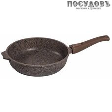 Мечта Premium Mokko 018902 сковорода Ø180 мм, алюминий литой, гранитное покрытие Greblon, съемная ручка