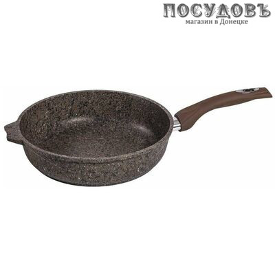 Мечта Premium Mokko 18902 сковорода Ø180 мм, алюминий литой, гранитное покрытие Greblon
