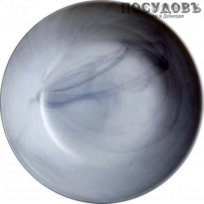 Luminarc Diwali Marble P9835 тарелка глубокая, стекло упрочненное, Ø200 мм