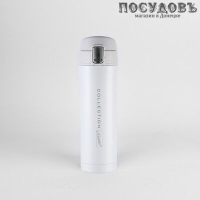 Maestro MR-1641-45-WHITE термокружка, колба сталь нержавеющая 450 мл, белый