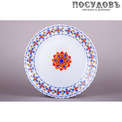 Коралл Turkish Tile BY23LHP95-5 тарелка обеденная 240 мм без упаковки 1 шт.