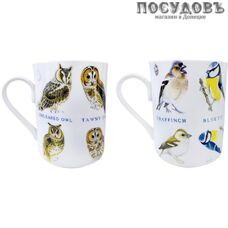 Коралл Wild birds YQ20501-4 кружка, 310 мл, фарфор 1 шт.