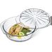 Simax s6176-6186/P кастрюля с крышкой-формой, стекло жаропрочное, 2,5 л, Чехия, 2 пр.