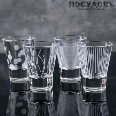 Luminarc Lounge Club P2835, стопка 50 мл, стекло, в упаковке 4 шт.
