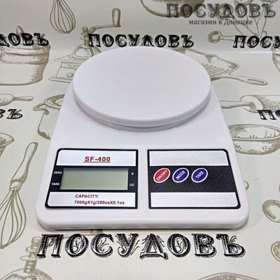 КНР SF400-7 весы кухонные-платформа, 240×170×40 мм, до 7 кг, гарантия 14 дней