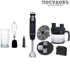 WillMark WHB-1103BCS блендер многофункциональный, 1000 Вт, измельчитель 2000 мл, цвет черный