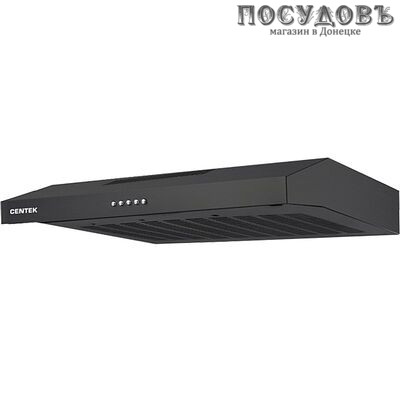 Centek CT-1801-50 Black вытяжка кухонная подвесная, ширина 495 мм, 80 Вт, черный