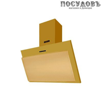 Centek CT-1826-60 Beige вытяжка кухонная наклонная, ширина 595 мм, 68 Вт, бежевый
