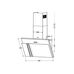 Centek CT-1827-60 White вытяжка кухонная наклонная, ширина 595 мм, 68 Вт, белый