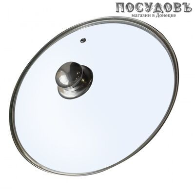 Brizoll GTL20110/НА228/4624/DS24 крышка с ободком, стекло жаропрочное, Ø240 мм