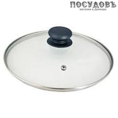 Brizoll GTL20110/НА229/4626/DS26 крышка с ободком, стекло жаропрочное, Ø260 мм
