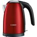 Bosch TWK7804 (CTWK22) электрочайник, 2200 Вт, 1800 мл, сталь нержавеющая, красный