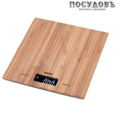Centek Бамбук CT-2466 весы кухонные, 180×200 мм, до 5,0 кг