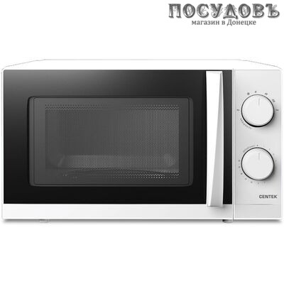 Centek CT-1571 микроволновая печь, 700 Вт, обычная (соло), 20 л, белый