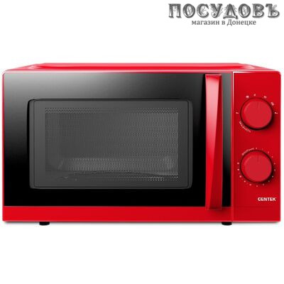 Centek CT-1571 микроволновая печь, 700 Вт, обычная (соло), 20 л, красный