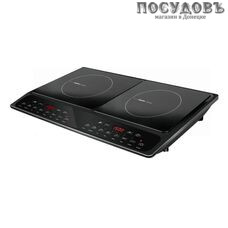Centek CT-1514 Black плита индукционная, 2-конфорочная, 3500 Вт