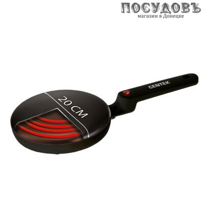 Centek CT-1455 блинница электрическая, 800 Вт, цвет черный