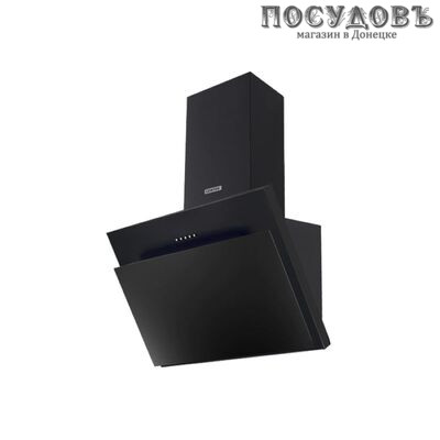 Centek CT-1827-60 Black вытяжка кухонная наклонная, ширина 595 мм, 68 Вт, черный