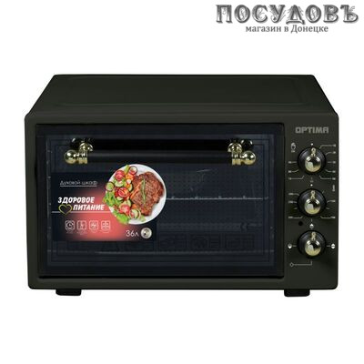 Optima OF-36BLR печь электрическая 1300 Вт 36,0 л, черный