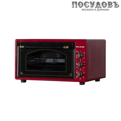 WillMark WOF-485RG печь электрическая 1300 Вт 48,0 л, темно-красный