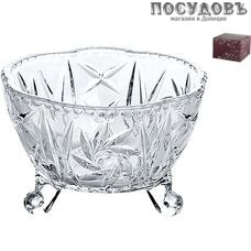 Коралл GB1648TYH-1 конфетница, стекло, 95×95×65 мм, в упаковке 1 шт.
