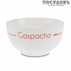 Luminarc Soupset N9177 бульонница, стекло упрочненное, цвет белый с рисунком, Ø145×79 мм, 750 мл, Франция 1 шт.