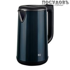 BQ KT2026S электрочайник, 2000 Вт, 1800 мл, тройной нержавейка 304, пластик, темно-синий