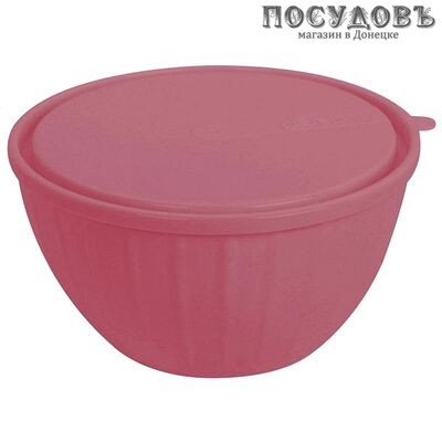 Пластик Репаблик Sugar n Spice Vanilla 186611054 брусника салатник 1700 мл   (с крышкой) без упаковки 1 шт.