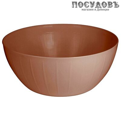 Пластик Репаблик Sugar n Spice Vanilla 186310005 латте салатник 2800 мл  мм без упаковки 1 шт.