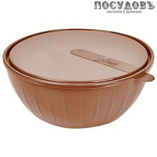 Пластик Репаблик Sugar n Spice Vanilla 186811005 латте салатник 5000 мл   (с крышкой) без упаковки 1 шт.