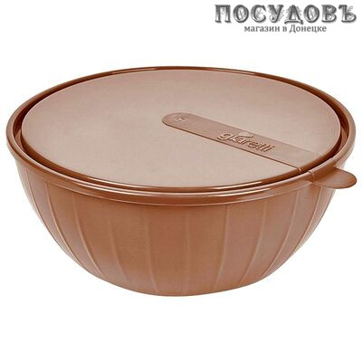Пластик Репаблик Sugar n Spice Vanilla 186811005 латте салатник 5000 мл   (с крышкой) без упаковки 1 шт.