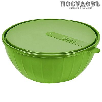 Пластик Репаблик Sugar n Spice Vanilla 186811050 фисташка салатник 5000 мл   (с крышкой) без упаковки 1 шт.