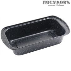 KING Hoff KH-1548 форма для выпечки, сталь углеродистая, мраморное покрытие, 280×150×65 мм, черный