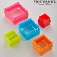 Alpenkok АК-624Р/5 форма для печенья, полипропилен, микс, 5 шт.