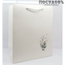 Dream cards Лаконичные цветочки ППД-9589 пакет подарочный, 230×180×100 мм, бумага, матовая ламинация Dream cards Лаконичные цветочки ППД-9589 пакет подарочный, 230×180×100 мм, бумага, матовая ламинация