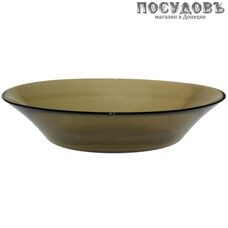 Pasabahce Invitation Bronze 10335SLBZ тарелка глубокая, Ø220 мм, стекло упрочненное 1 шт.