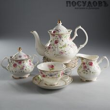 Beatrix Флер де лиз МР017Р/15 набор чайный, фарфор, в подарочной упаковке 15 пр.