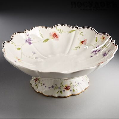 Beatrix Флориана МН014V фруктовница, фарфор, 260 мм, в упаковке 1 шт.